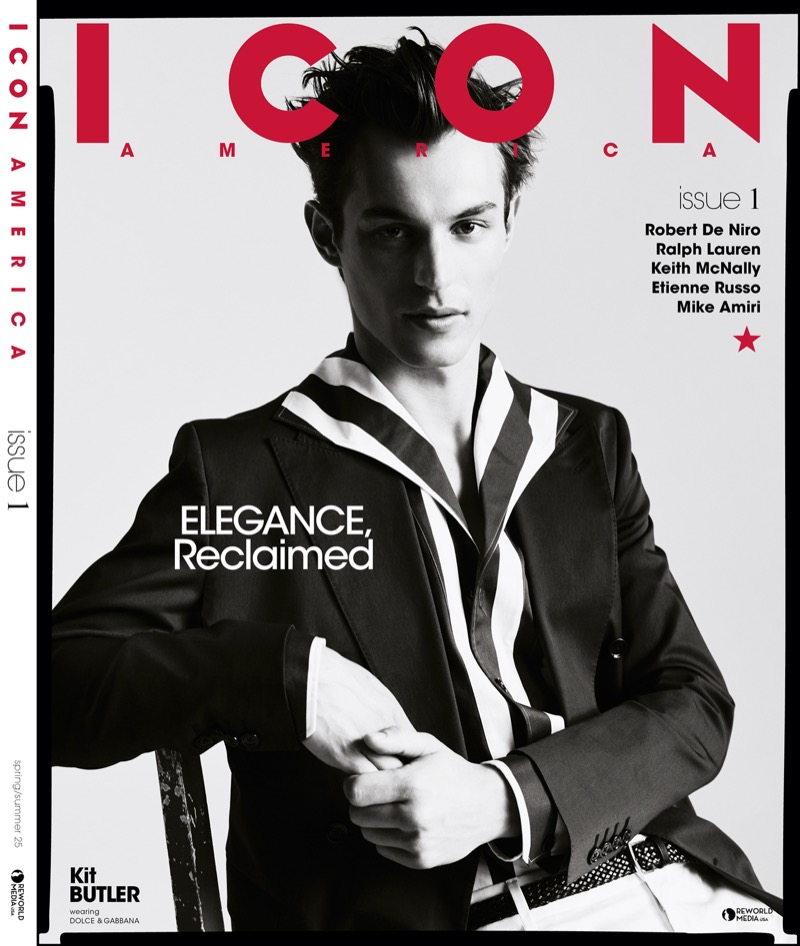 Kit Butler covers ICON America. » Robert De Niro Leads the Debut Issue of ICON America Kit Butler covers ICON America.