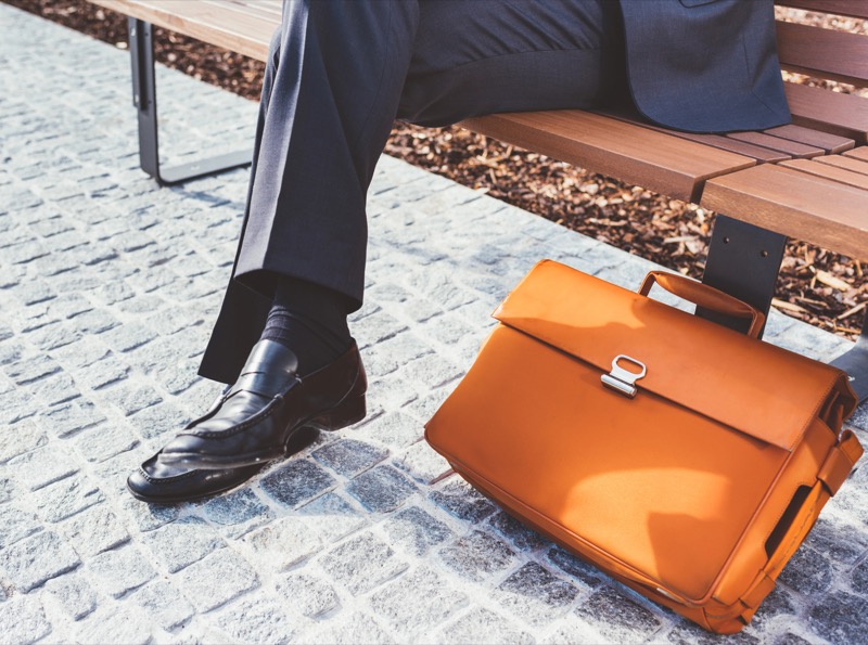 A leather briefcase or messenger bag signals purpose with a tactile sense of order. » 12 Leather Goods for Men That Add Style to the Everyday A leather briefcase or messenger bag signals purpose with a tactile sense of order.
