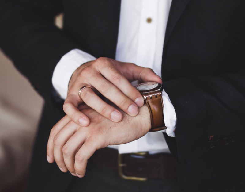A leather watch strap transforms the wrist, shifting the tone of a timepiece with a simple swap. » 12 Leather Goods for Men That Add Style to the Everyday A leather watch strap transforms the wrist, shifting the tone of a timepiece with a simple swap.