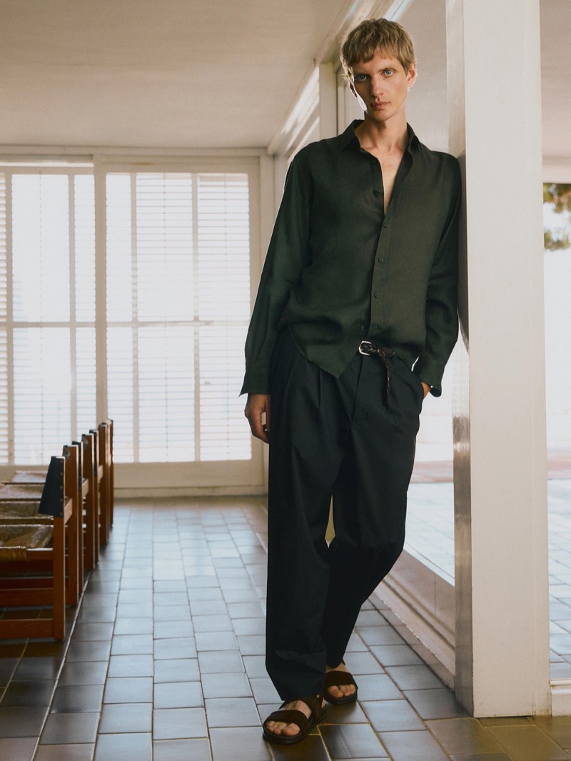 » Massimo Dutti Sets Its Summer Edit by the Sea at Casa Rovira Massimo Dutti 2025 Casa Rovira 006
