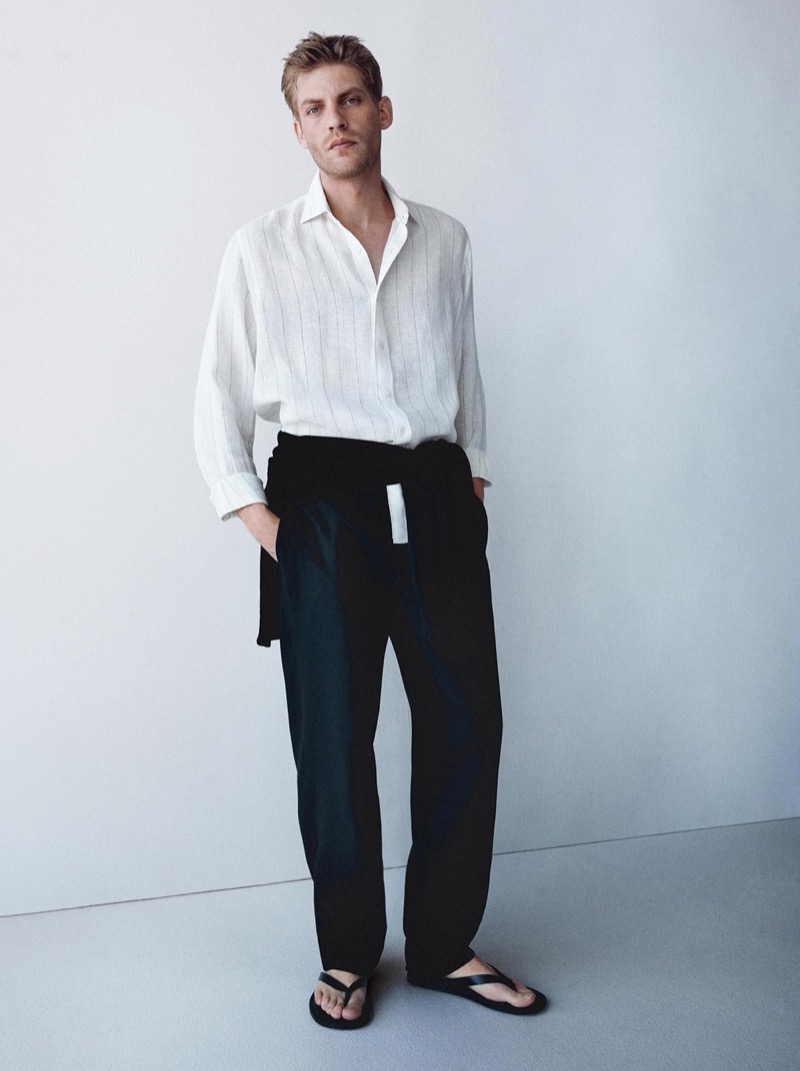 » Massimo Dutti Highlights Summer Style with Essential Shoes Massimo Dutti Stance 007