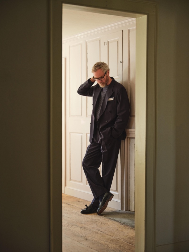 » Todd Snyder Gets Personal with Matt Berninger for Spring Matt Berninger Todd Snyder Spring 2025 Campaign 007