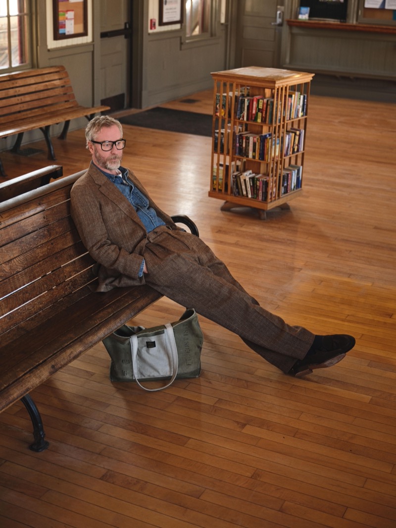 » Todd Snyder Gets Personal with Matt Berninger for Spring Matt Berninger Todd Snyder Spring 2025 Campaign 010