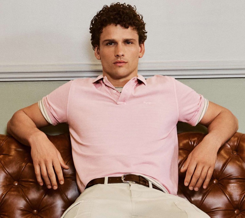 Simon Nessman fronts the Pepe Jeans spring 2025 campaign. » Pepe Jeans Channels Collegiate Ease with Simon Nessman Simon Nessman fronts the Pepe Jeans spring 2025 campaign.