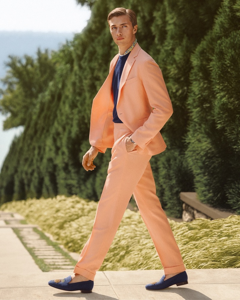 » Ralph Lauren Purple Label Dresses the Season in Color Ralph Lauren Purple Label Spring Summer 2025 003
