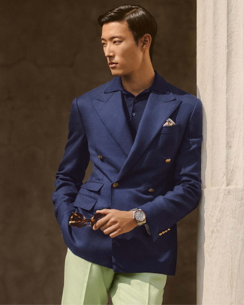 » Ralph Lauren Purple Label Dresses the Season in Color Ralph Lauren Purple Label Spring Summer 2025 004