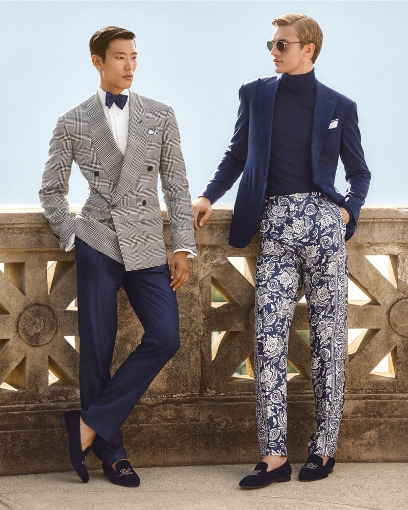 » Ralph Lauren Purple Label Dresses the Season in Color Ralph Lauren Purple Label Spring Summer 2025 012
