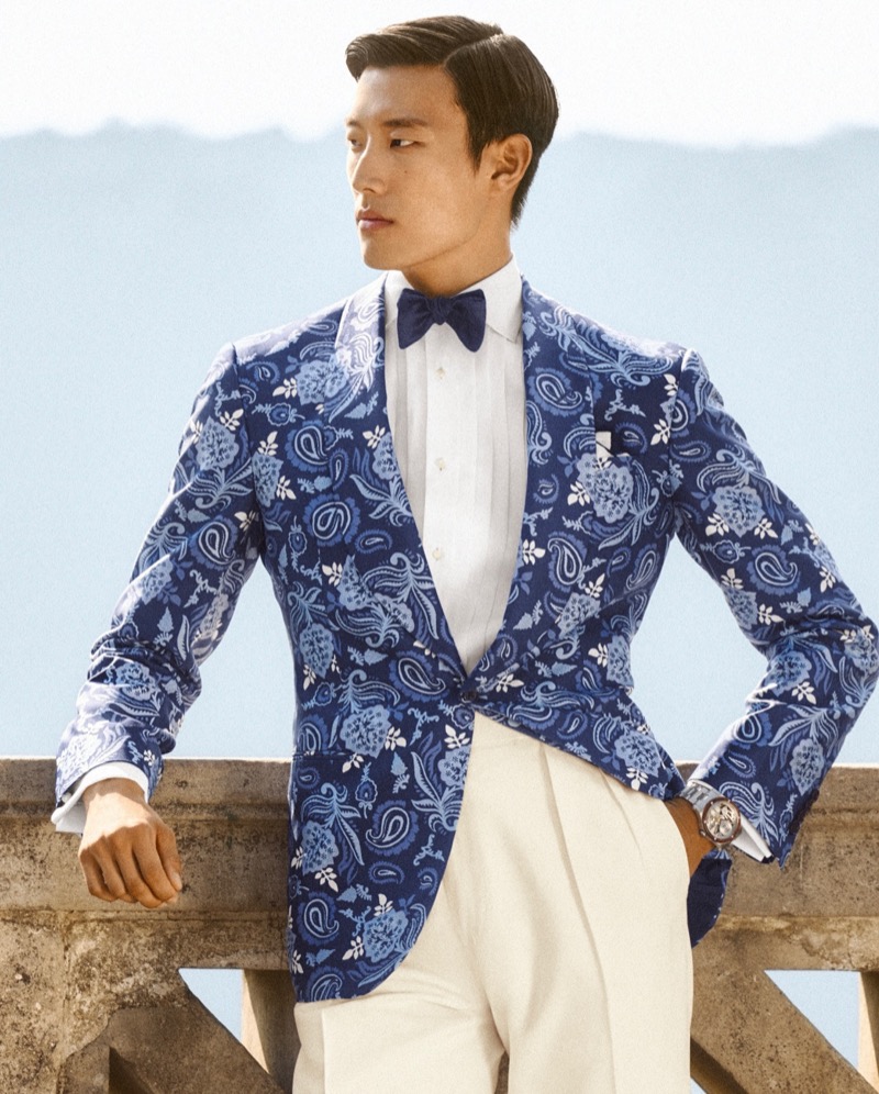 » Ralph Lauren Purple Label Dresses the Season in Color Ralph Lauren Purple Label Spring Summer 2025 014