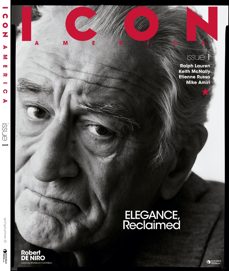 Robert De Niro covers ICON America. » Robert De Niro Leads the Debut Issue of ICON America Robert De Niro covers ICON America.
