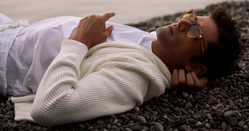 Sean opry for brunello cucinelli eyewear