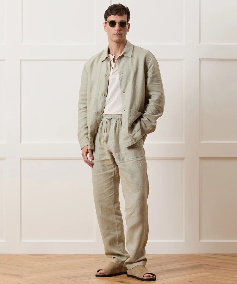 Todd Snyder linen pants set » 7 Men’s Linen Sets for the Best Summer Days Todd Snyder linen pants set