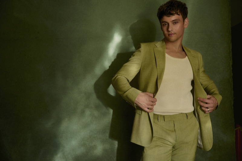 Tom Daley suits up for The Sunday Times Magazine. » Tom Daley Reflects on Diving with The Sunday Times Tom Daley suits up for The Sunday Times Magazine.
