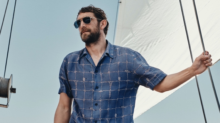 Brioni Unwinds in Blue with Its Summer Riviera Collection