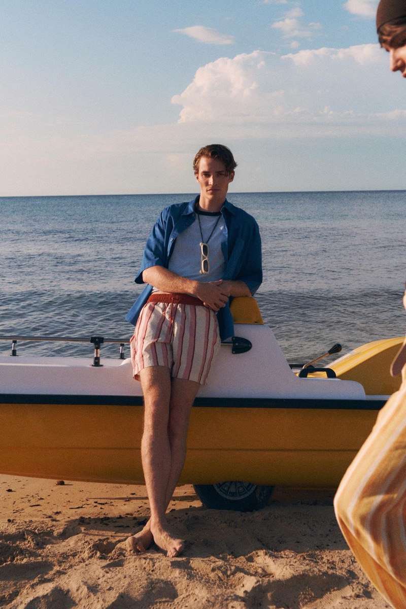 » Zara Stripes Edition Celebrates the Mood of Italian Summers Zara Stripe Edition Capsule 008