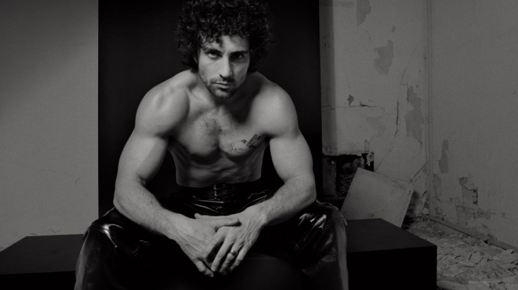 Aaron Taylor-Johnson Rocks Leather for Saint Laurent Ad