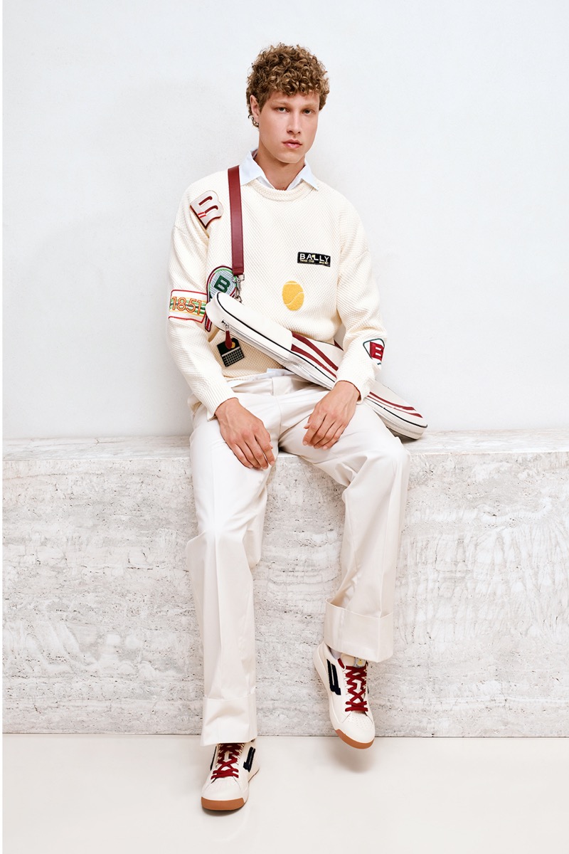 » Bally Revisits Roots with Spring 2026 Tennis Collection Bally Tennis Collection 002