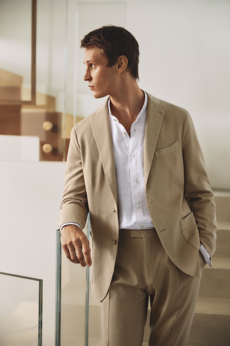 » Boglioli Spring 2026 Leans Into Washed Hues & Soft Tailoring Boglioli Spring Summer 2026 022