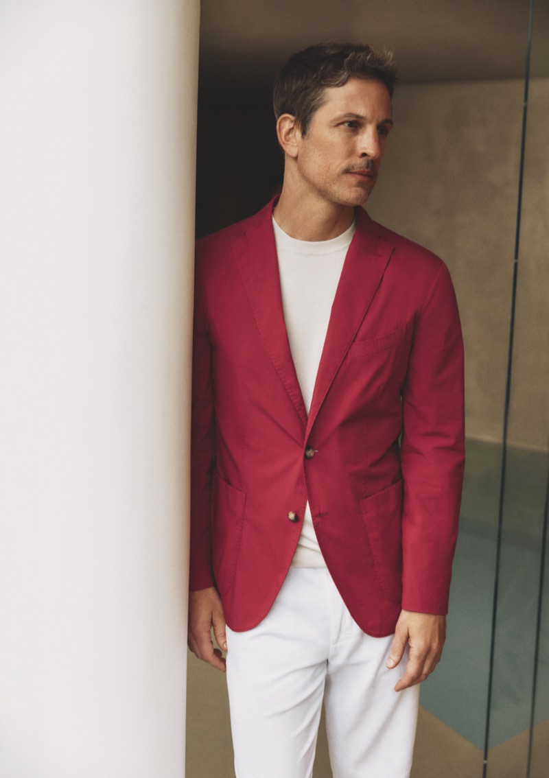 » Boglioli Spring 2026 Leans Into Washed Hues & Soft Tailoring Boglioli Spring Summer 2026 031