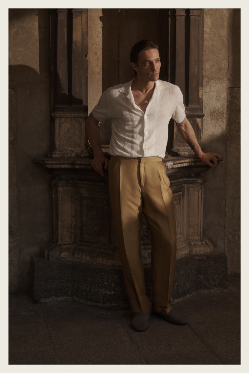 » Brioni Spring 2026 Refines Tailoring with a Softer Attitude Brioni Spring Summer 2026 Collection 002