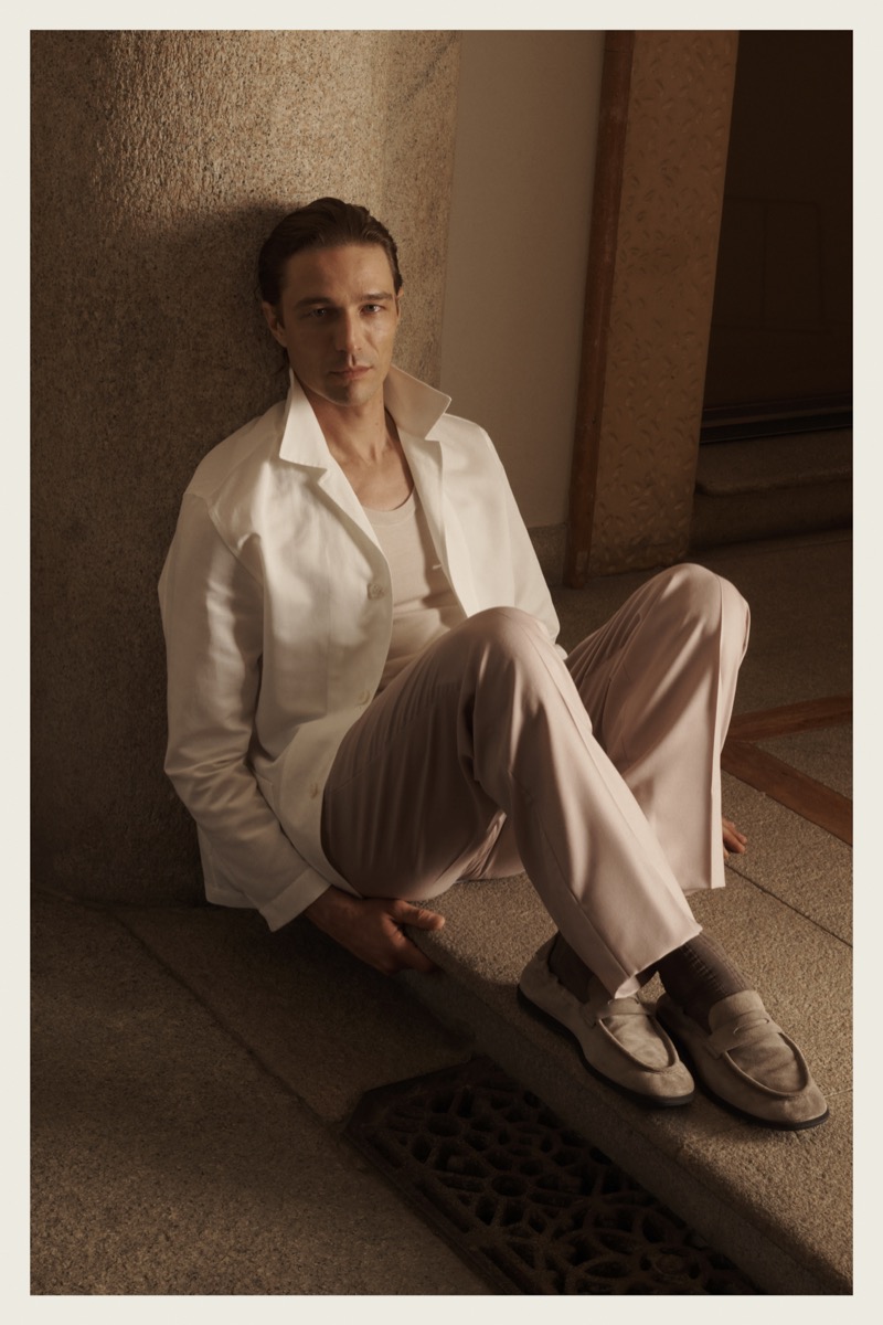 » Brioni Spring 2026 Refines Tailoring with a Softer Attitude Brioni Spring Summer 2026 Collection 018