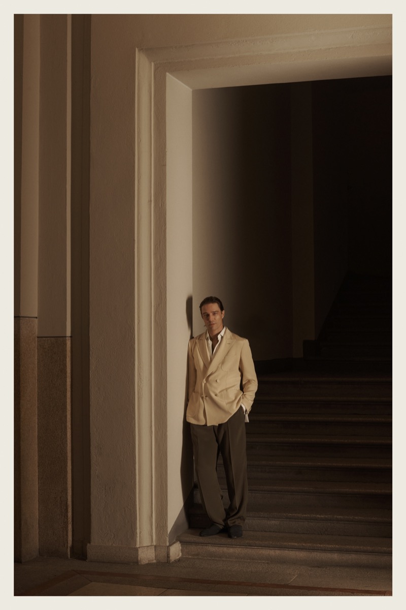 » Brioni Spring 2026 Refines Tailoring with a Softer Attitude Brioni Spring Summer 2026 Collection 021