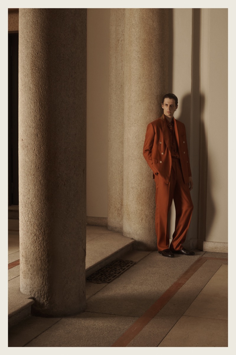 » Brioni Spring 2026 Refines Tailoring with a Softer Attitude Brioni Spring Summer 2026 Collection 026