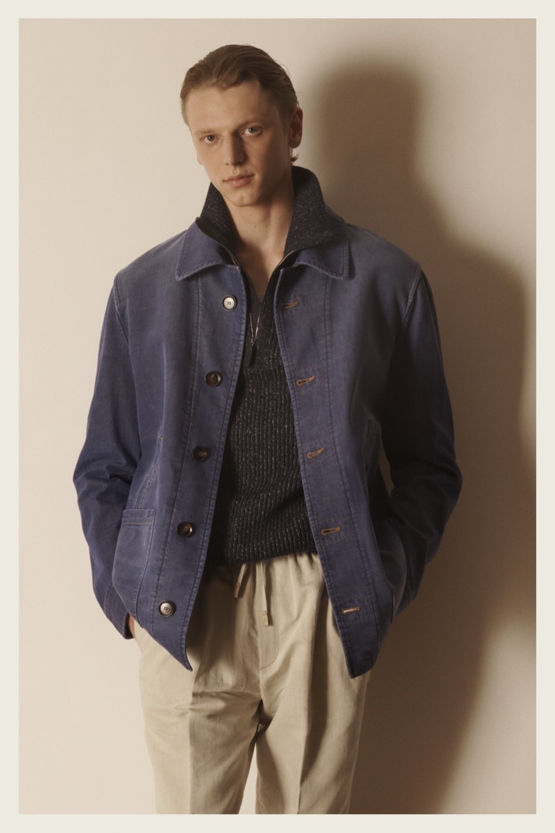 » Brioni Spring 2026 Refines Tailoring with a Softer Attitude Brioni Spring Summer 2026 Collection 027