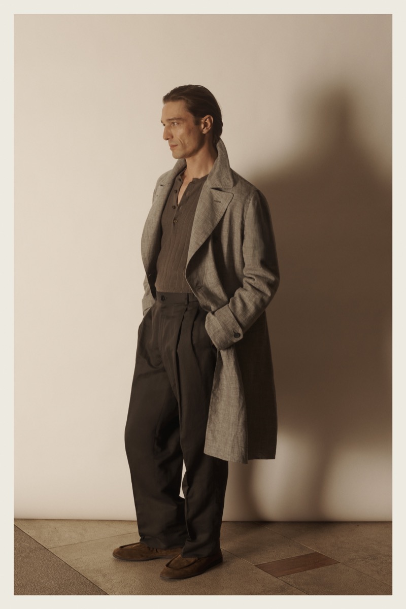 » Brioni Spring 2026 Refines Tailoring with a Softer Attitude Brioni Spring Summer 2026 Collection 030