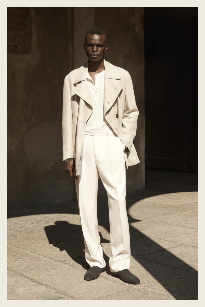 » Brioni Spring 2026 Refines Tailoring with a Softer Attitude Brioni Spring Summer 2026 Collection 032
