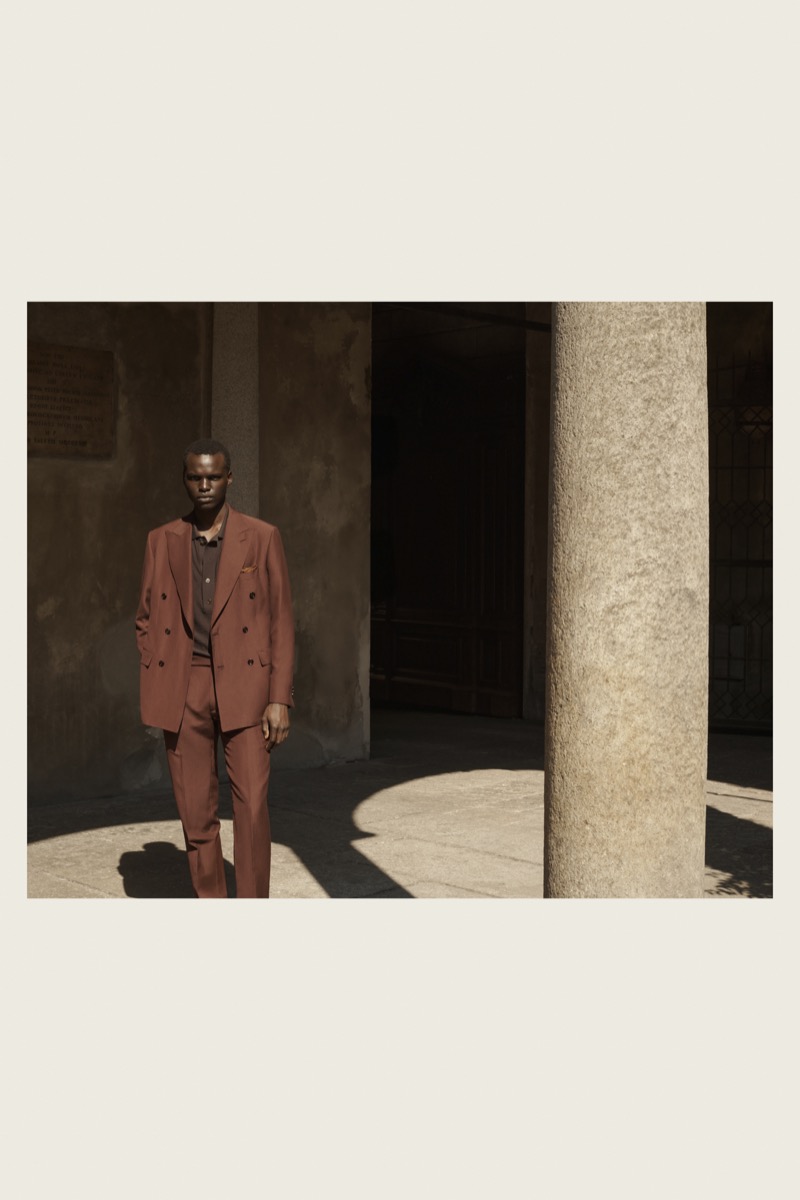 » Brioni Spring 2026 Refines Tailoring with a Softer Attitude Brioni Spring Summer 2026 Collection 035