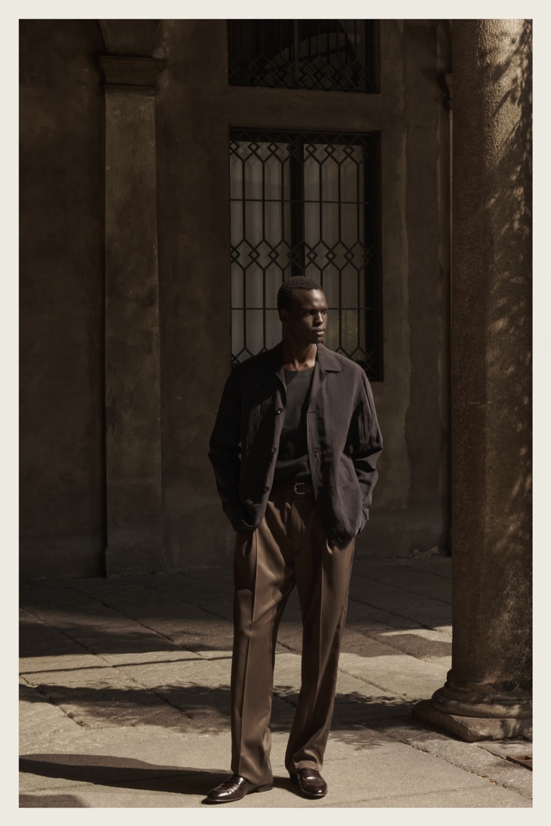 » Brioni Spring 2026 Refines Tailoring with a Softer Attitude Brioni Spring Summer 2026 Collection 039