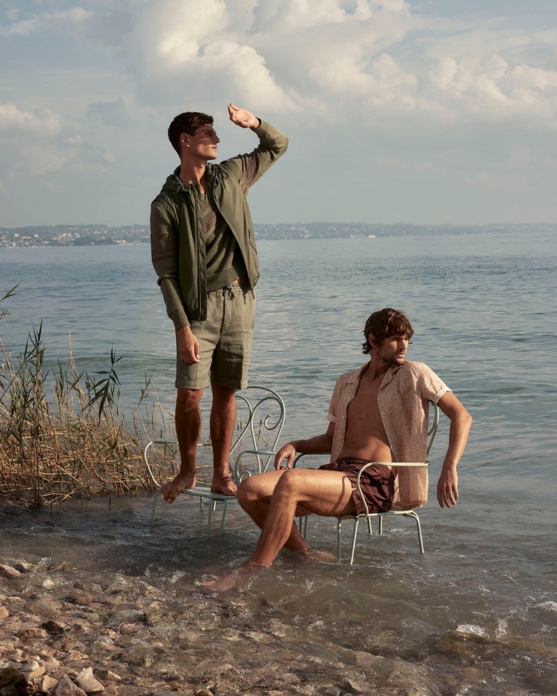 » Canali Refines Swim Trunks for a Sharper Summer Look Canali Beachwear Summer 2025 002