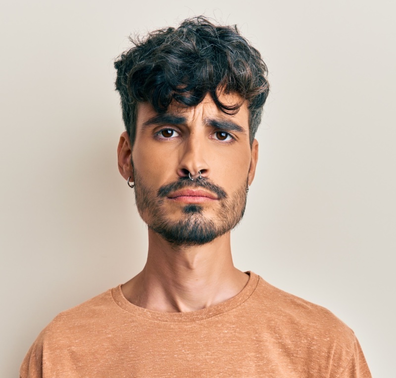 Curly French Crop Hairstyle Men » The Curly French Crop: Defined, Not Disheveled Curly French Crop Hairstyle Men