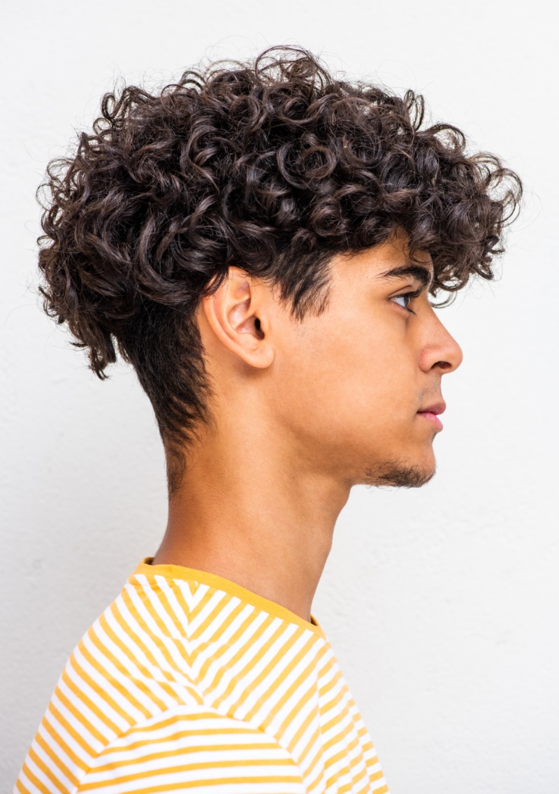 Curly Undercut Men » The Curly Undercut: Defined Volume With a Clean Break Curly Undercut Men