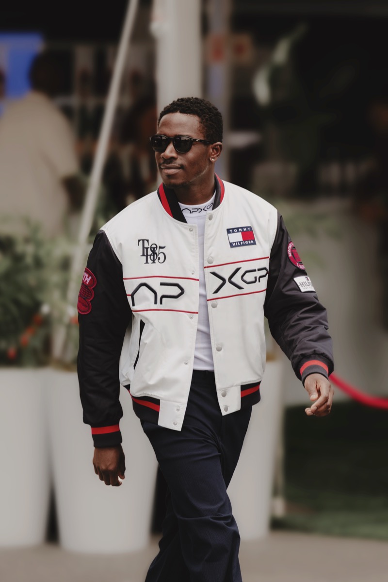 Damson Idris fronts the Tommy Hilfiger x F1 APXGP collection campaign. » Tommy Hilfiger & F1 Movie Shift Gears with APXGP Collection Damson Idris fronts the Tommy Hilfiger x F1 APXGP collection campaign.