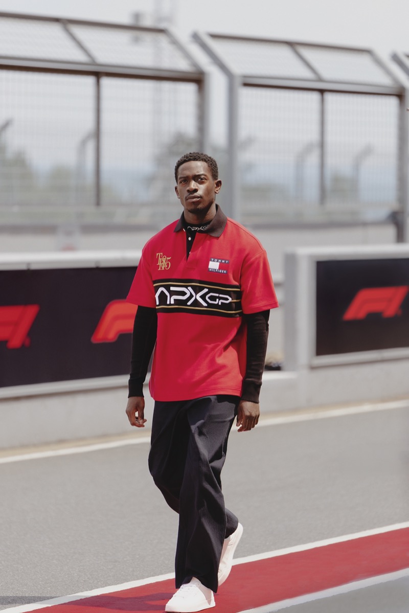 » Tommy Hilfiger & F1 Movie Shift Gears with APXGP Collection Damson Idris Tommy Hilfiger APXGP F1 Collection 007