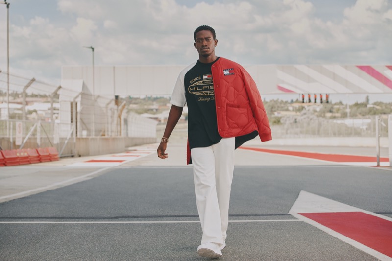 » Tommy Hilfiger & F1 Movie Shift Gears with APXGP Collection Damson Idris Tommy Hilfiger APXGP F1 Collection 012