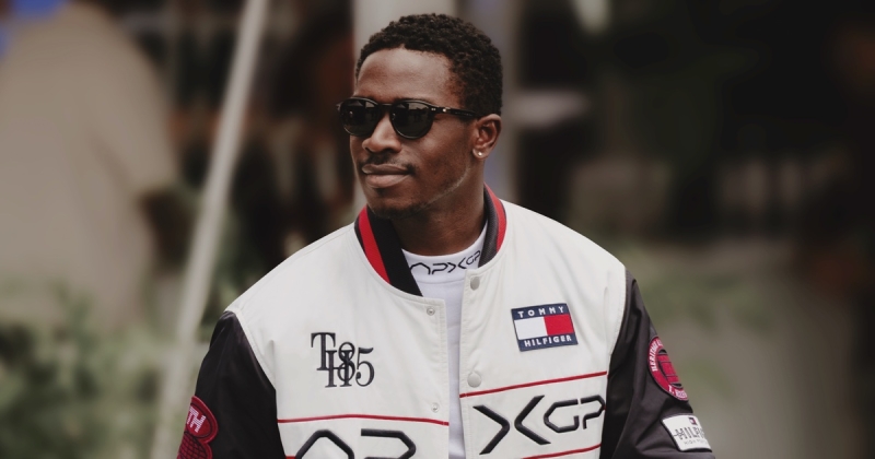 Damson idris for tommy hilfiger x f1 apxgp collection