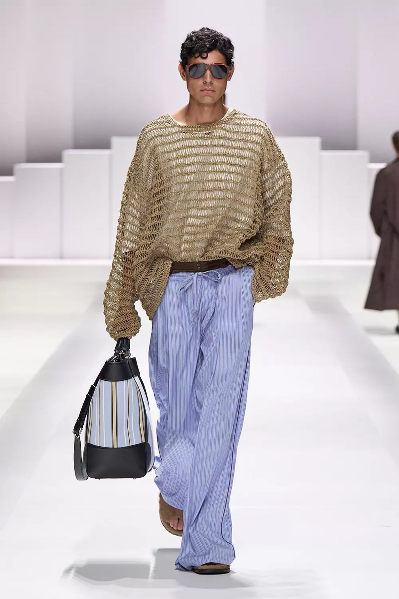 » Dolce & Gabbana Spring 2026 Introduces the Pyjama Boys Dolce Gabbana Spring Summer 2026 008