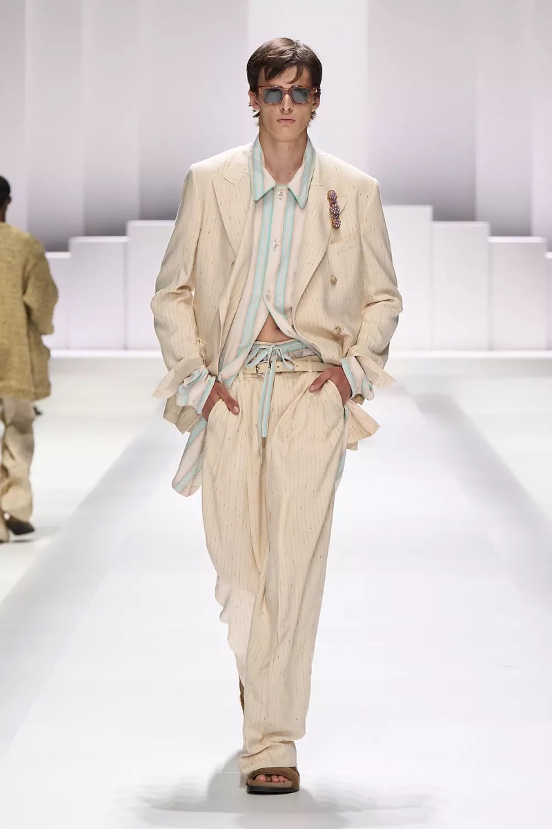 » Dolce & Gabbana Spring 2026 Introduces the Pyjama Boys Dolce Gabbana Spring Summer 2026 009