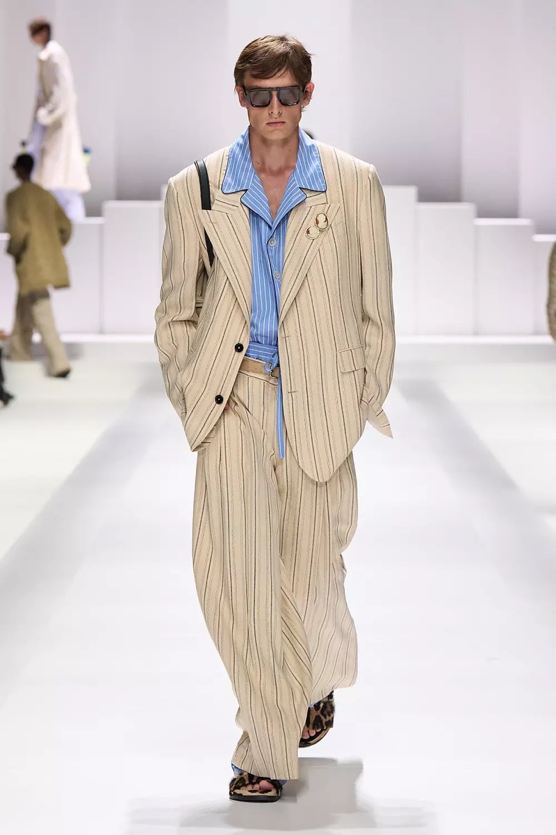 » Dolce & Gabbana Spring 2026 Introduces the Pyjama Boys Dolce Gabbana Spring Summer 2026 010