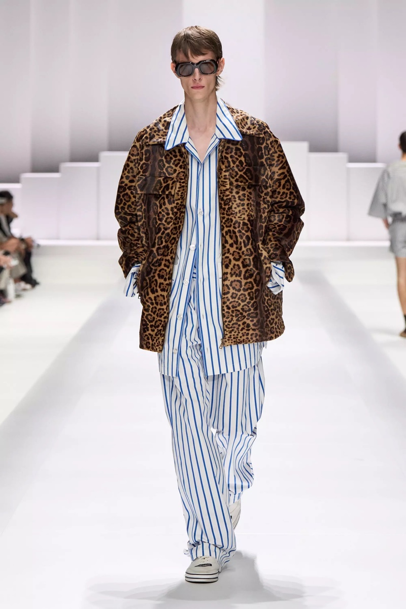 » Dolce & Gabbana Spring 2026 Introduces the Pyjama Boys Dolce Gabbana Spring Summer 2026 026