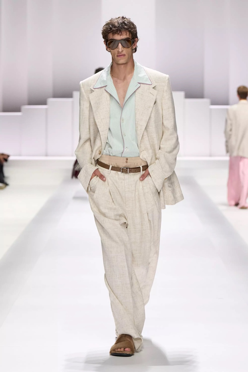» Dolce & Gabbana Spring 2026 Introduces the Pyjama Boys Dolce Gabbana Spring Summer 2026 040