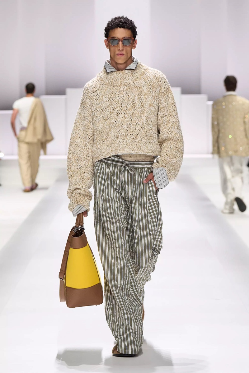 » Dolce & Gabbana Spring 2026 Introduces the Pyjama Boys Dolce Gabbana Spring Summer 2026 046