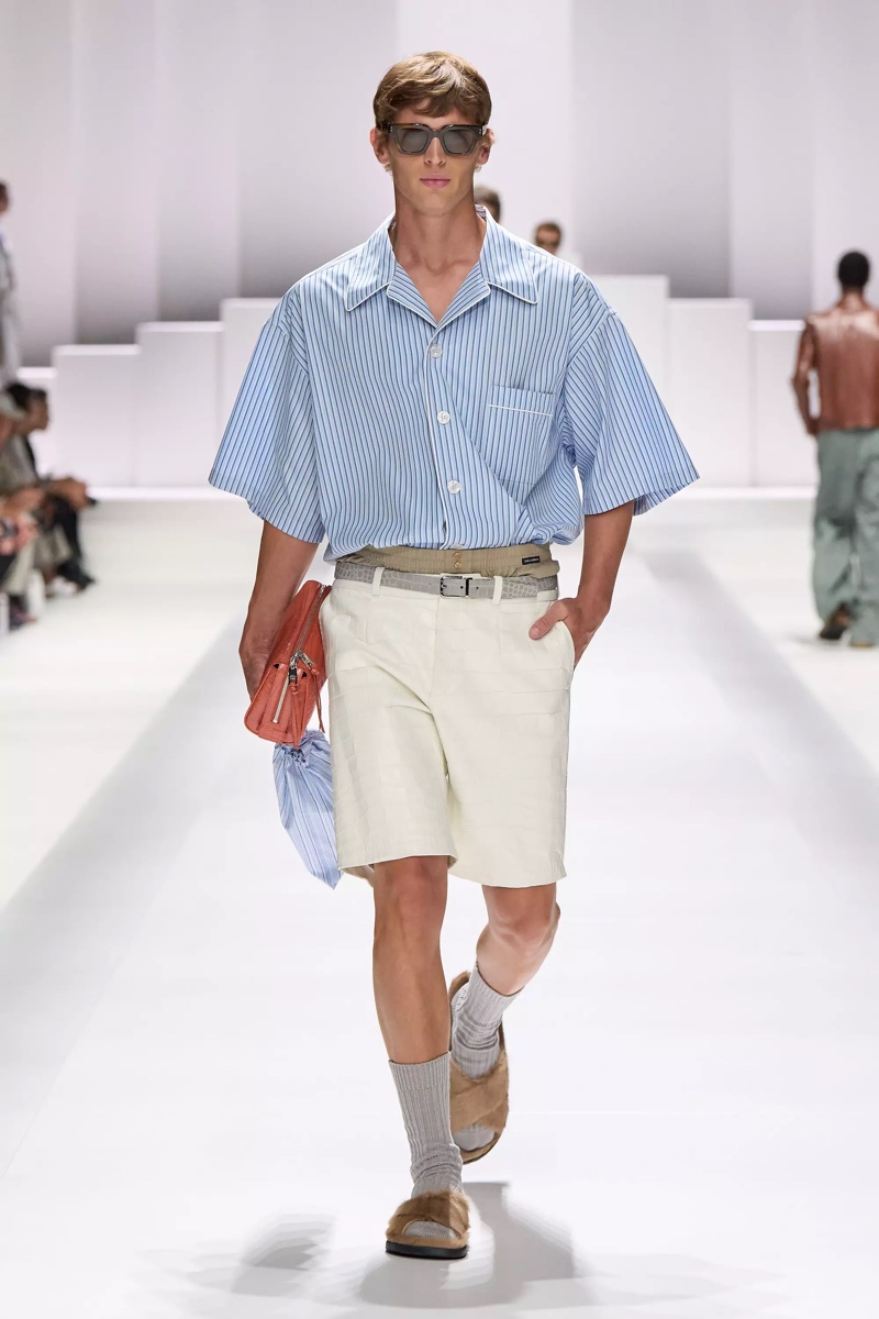 » Dolce & Gabbana Spring 2026 Introduces the Pyjama Boys Dolce Gabbana Spring Summer 2026 056