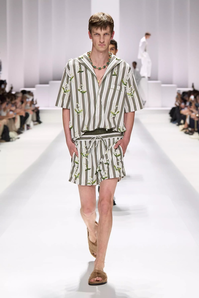 » Dolce & Gabbana Spring 2026 Introduces the Pyjama Boys Dolce Gabbana Spring Summer 2026 070