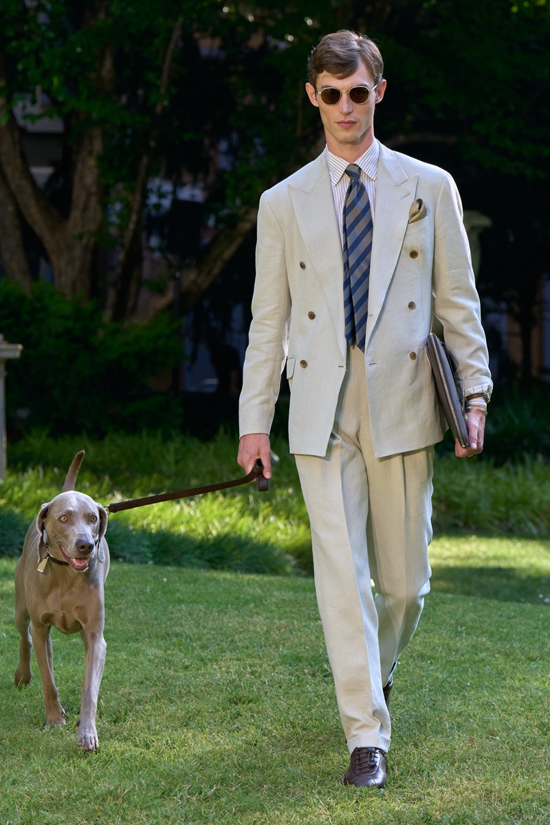 » Dunhill Spring 2026 Blends Aristocracy with English Rock Dunhill Spring Summer 2026 002