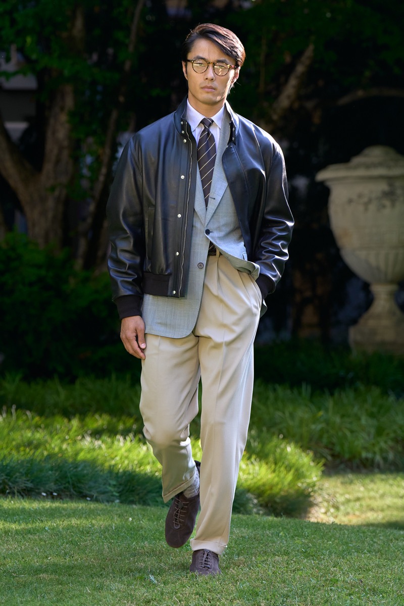 » Dunhill Spring 2026 Blends Aristocracy with English Rock Dunhill Spring Summer 2026 005
