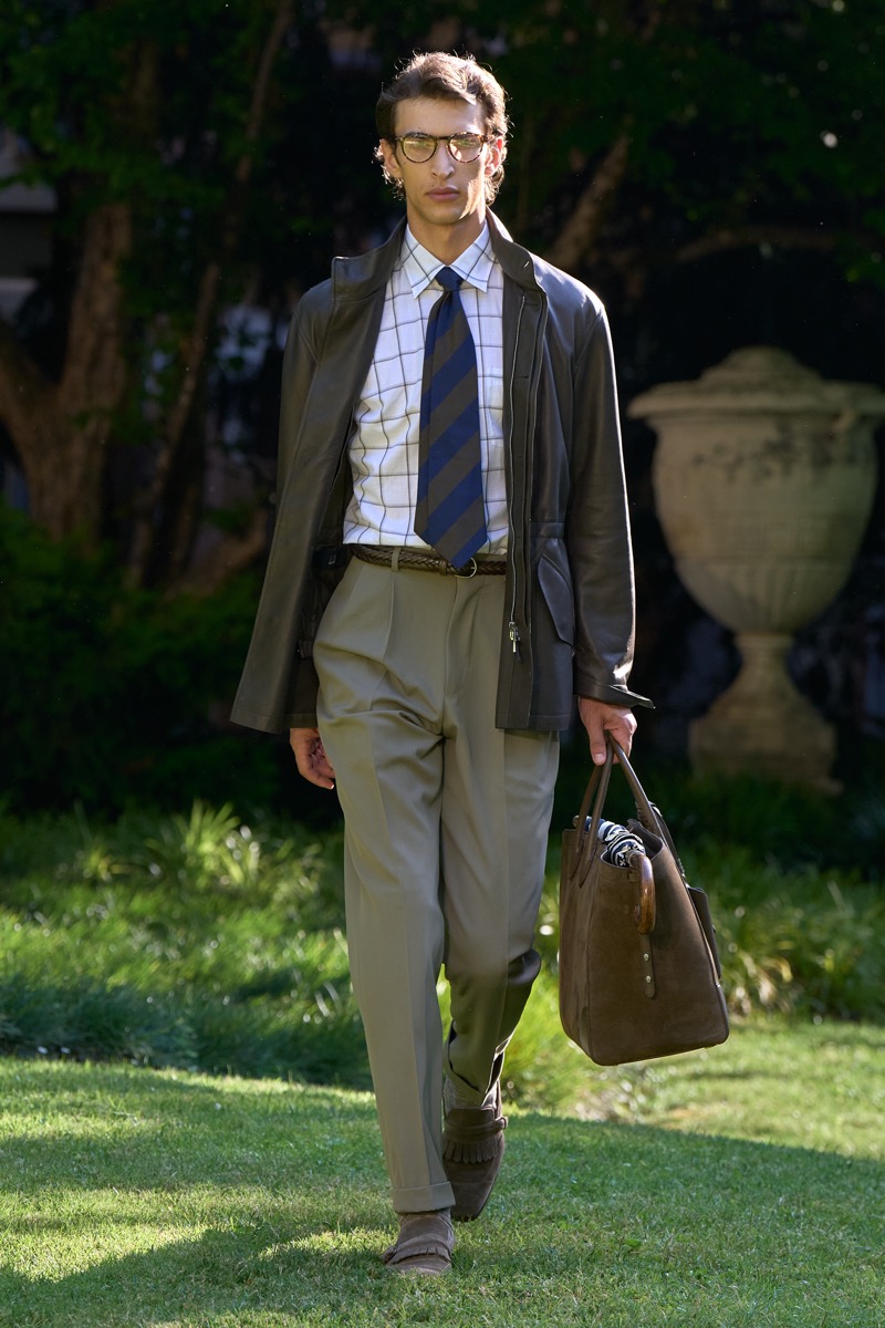 » Dunhill Spring 2026 Blends Aristocracy with English Rock Dunhill Spring Summer 2026 014