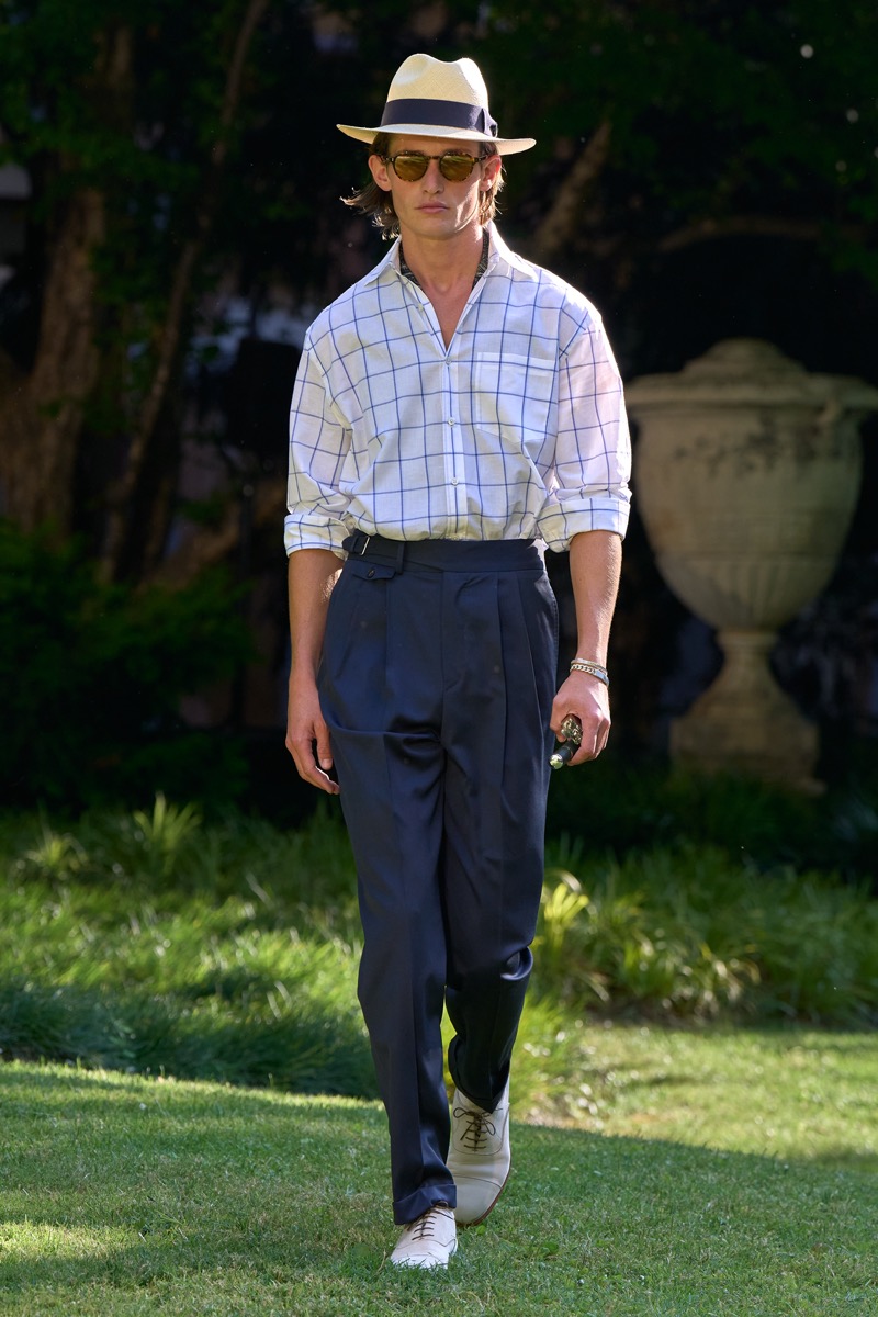 » Dunhill Spring 2026 Blends Aristocracy with English Rock Dunhill Spring Summer 2026 028